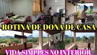 Vida Simples no Interior🏡 Minha Rotina Completa de Casa 🩷 ORGANIZA&Ccedil;&Atilde;O COMPLETA 🧺 ROTINA DO LAR.