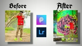Easy and simple manipulation work in PicsArt || photo editing video tutorial by MDPHOTO editz.