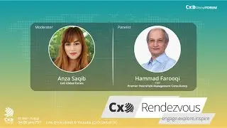 CxO Global Rendezvous Interview Hammad Farooqi with Anza Saqib