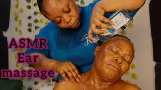 ASMR✨Body massage, Neck & Shoulder Massage, Ear tingles & massaging for pain relief #relax #youtube 