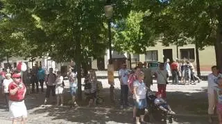Fanfarenzug Großjena beim Naumburger Kirschfest 2017 (6)
