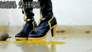 Chinese girl wear cosplay boots Trample Altria Pendragon(Fate/stay night)