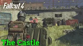 The Castle (Fallout 4 PS5) Settlement Building Enclave Base.