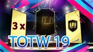 3 x TOTW 19 UPGRADE PACKS ONLY! FIFA 19