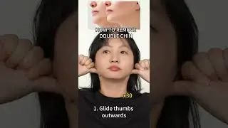 Massage for double chin #doublechin #doublechinreduction #jawline #massage #faceyoga