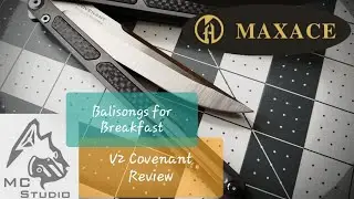 Maxace | Midnightcat Covenant V2 Balisong Review