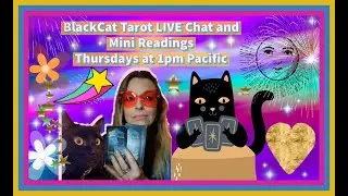 BlackCat Tarot & Live CHAT~TRUE CRIME Thursday STREAM👀🧿🔮🐱&zwj;👤& QUICK QUESTION MINI READINGS