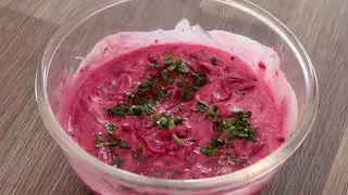 Beetroot Raita | Beetroot Koshimbir | बिटाची कोशिंबीर | Oil Free Recipe | Brisk Kitchen