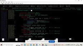 Mainframe: Enter Data from CICS Screen to DB2 Table
