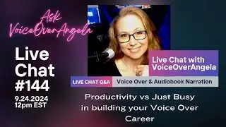Productivity vs Just Busy in building your Voice Over Career