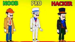 NOOB vs PRO vs HACKER-Clue Hunter.