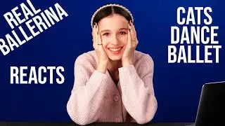 Даже КОШКИ ТАНЦУЮТ БАЛЕТ - Балерина РЕАКЦИЯ на ВИРУСНЫЙ балет ТИК-ТОК - танцевальная РЕАКЦИЯ