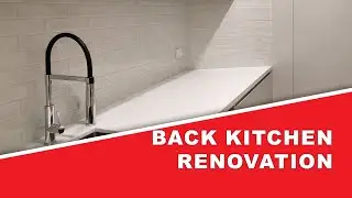Back kitchen (scullery) renovation in Mornington Peninsula
