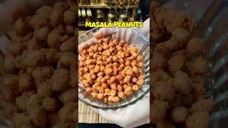 5 Minute Masala Peanut Recipe | Crispy & Spicy Snack #shorts #masalapeanuts #fooditems #viral
