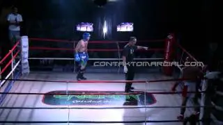 Cesar Sesoko (Peru) vs Dos santos Llamado (Brasil) Final Cat 63kg  Sudamericano de Kickboxing 2011