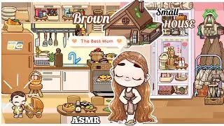FREE BROWN SMALL HOUSE/ ASMR/ AVATAR WORLD/ NEW UPDATE/ HOUSE BUILT