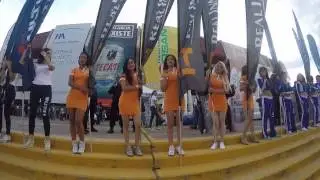 BELLAS EDECANES EN EL CORREGIDORA