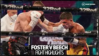 What a fight! Brad Foster v James Beech British title fight highlights