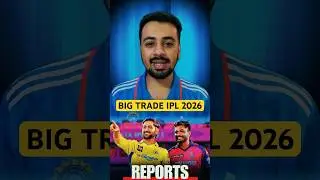 🚨BIG Trade in IPL 2026🤯 Sanju Samson Going to CSK🤯 Dube Ashwin to RR 🤯LAKR vs SOR MLC 2025 #shorts