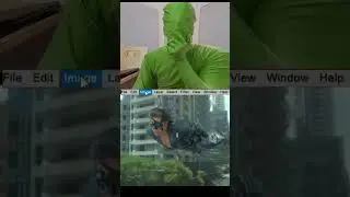 my green finding vfx in krrish 3 #shorts #krrish