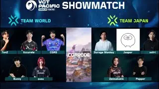 TEAM WORLD vs TEAM JAPAN | SHOWMATCH | VCT 2025: Pacific Stage 2 |