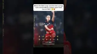What a debut spell from Lauren Bell. 🫡❤️&zwj;🔥#PlayBold #WPL2026 #MIvRCB #womancricket #laurenbell