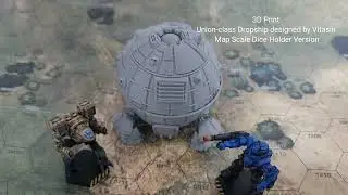 FDM 3D Print: Map Scale Union Class Dropship