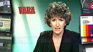 TV: VARA - Leader, Elles Berger, Voorzitter van de VARA ivm Overlijden Wim Kan (19830909)
