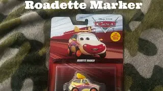 Unboxing 2024 Disney Diecast Car Roadette Marker!