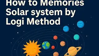 How to Memories Solar system by Logi Method / learn NLP Mati Maths and Brain Engineering /9453081534