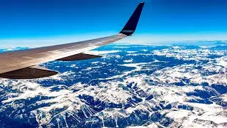 Flying Up the Southern Rockies: Santa Fe To Denver, United Express