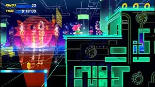Sonic Superstars: Cyber Station Zone (Amy) [1080 HD]