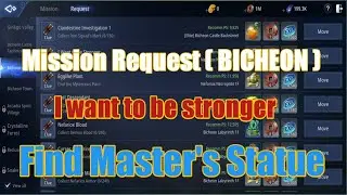 Mir4, Mission Request, I want to be stronger Find Masters Statue