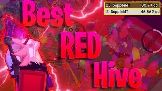 RED HIVE BOOSTING Bee Swarm Simulator YARIKZ ACCOUNT