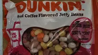 NEW Dunkin Donuts iced coffee flavor....ed jelly beans