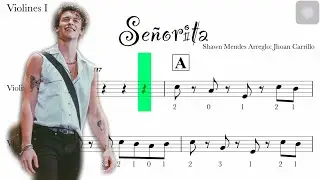 #Señorita #violinsheets Señorita - Shawn Mendes - violin sheets - partitura violino