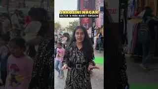 Your one-stop fashion hub &mdash; Sector 14 HUDA Market, Gurgaon! #gurgaon #sarojninagarmarket #fashion