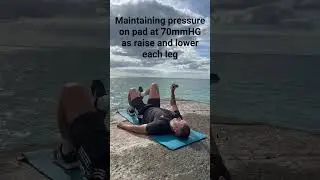 Lower Abdominal Exercise using biofeedback device to develop lumbo-pelvic stability #lowerabs