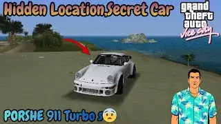 🚗 Hidden Porsche 911 Turbo  Location in GTA Vice City! | Secret Car Found 😱in Trash |Hidden Location