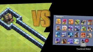 GIANT CANNON VS ALL Troops