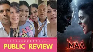 Maa Movie PUBLIC REVIEW | First Day First Show | Kajol | Shaitaan Universe