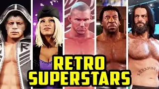 20 Retro Superstars You Can Play as in WWE 2K25