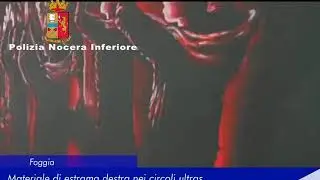 Foggia: materiale di estrema destra nei circoli ultras - 28 Novembre 2019