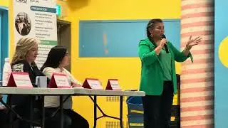 Transition Montr&eacute;al Mayoralty Candidate For CDN-NDG Borough Speaks At Meet The Candidates Event 