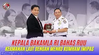 Kepala Bakamla RI Temui Menko Kumham Imipas