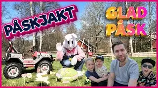 STORA PÅSKJAKTEN 2025 🐰🎁 Påskharen överraskar oss med godis & leksaker!
