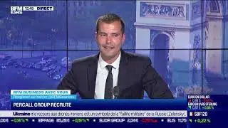 BFM Business Fr&eacute;d&eacute;ric Paradot,  Percall Group CEO