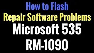Microsoft 535 RM 1090 Flash done with ATF Box