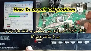 How To Repair ON problem Ali 3510A complete tutorial Hindi Urdu Dada sain All electronic repairs