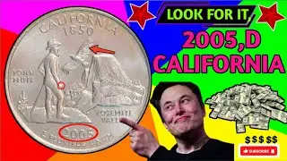 2005-D California State Quarter Worth \$4,500? Rare Errors & Hidden Value Explained Simply!